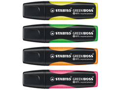 Surligneur stabilo green boss