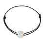 Swarovski - bracelet cordon coulissant orange auro Transparenttransparent/noir