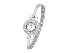 Swarovski - montre argentee l&r made with swarovsk