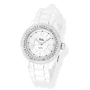 Swarovski - montre silicone swarovsi elements blan Blancblanc