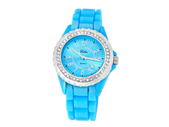 Swarovski - montre silicone swarovsi elements blan