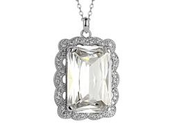 Swarovski - pendentif argent