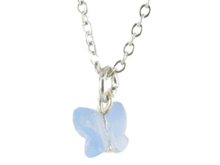 Swarovski - pendentif papillon bleu