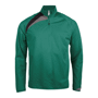 Sweat d'entraînement 1/4 zip enfant Au choixDark Green / Black /