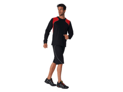 Sweat d'entraînement bicolore