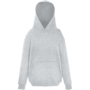 Sweat-shirt capuche unique hoodie enfant Au choixHeather Grey