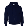 Sweat-shirt logoté à capuche pour adultes Au choixNavy
