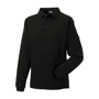 Sweat-shirt polo workwear sweat-shirt col polo Au choixBlack