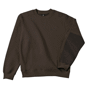 Sweat shirt publicitaire de travail homme Marronmarron