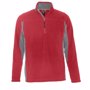 Sweat-shirt publicitaire homme bicolore niagara Au choixrouge&gris moyen