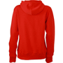 Sweat-shirt uni à capuche femme Au choixtomate