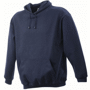 Sweat-shirt uni à capuche homme Bleubleu marine