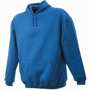 Sweat-shirt uni à capuche homme Bleubleu royal