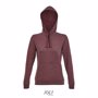 Sweat sol's spencer women RougeOxblood chiné
