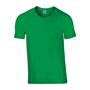 T-shirt col en v pour adultes Au choixIrish Green
