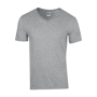 T-shirt col en v pour adultes Au choixSport grey