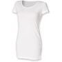 T-shirt extra long "TOUCH" Au choixWhite