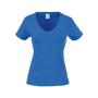 T-shirt femme col v Au choixRoyal Blue