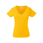 T-shirt femme col v Au choixSunflower