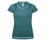 T-shirt femme denim plug in Au choixGreen Clash