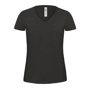 T-shirt femme slub manches courtes Au choixChic Black