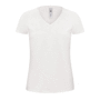 T-shirt femme slub manches courtes Au choixChic White