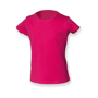 T-shirt fille Modern essential  Au choixFuchsia
