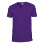 T-shirt homme col V Au choixPurple