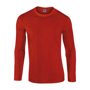 T-shirt homme manches longues Au choixRed