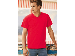 T-shirt manches courtes col v 160 gr