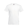 T-shirt manches courtes col v 160 gr BlancBlanc