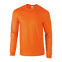 T-shirt manches longues pour adultes OrangeSafety Orange