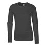 T-shirt manches longues pour femmes Au choixCharcoal
