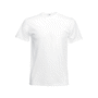 T-shirt publicitaire manches courtes Au choixWhite