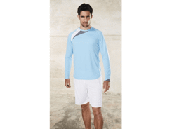 T-shirt sport logoté manches longues