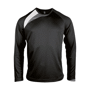 T-shirt sport logoté manches longues Au choixBlack / White / Stor