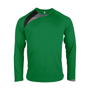 T-shirt sport logoté manches longues Au choixGreen / Black / Stor