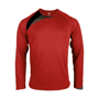 T-shirt sport logoté manches longues Au choixSporty Red / Black /