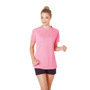 T-shirt sport manches courtes femme Au choixrose foncé