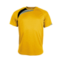 T-shirt sport manches courtes Au choixSporty Yellow / Blac