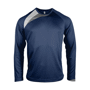 T-shirt sport manches longues enfant Au choixSporty Navy / White 
