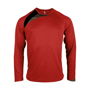 T-shirt sport manches longues enfant Au choixSporty Red / Black /