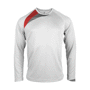 T-shirt sport manches longues enfant Au choixWhite / Sporty Red /