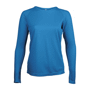 T-shirt sport manches longues femme Au choixAqua Blue