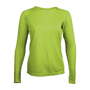 T-shirt sport manches longues femme Au choixLime