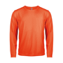 T-shirt sport manches longues homme Au choixFluorescent Orange