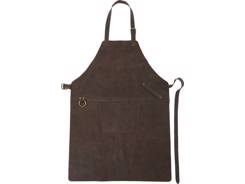 Tablier en cuir reconstitué (synderme).