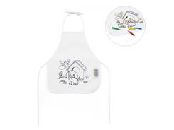 Tablier pour enfant pour colorier