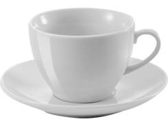 Tasse à café publicitaire en porcelaine