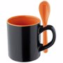 Tasse à expresso avec cuillère OrangeOrange